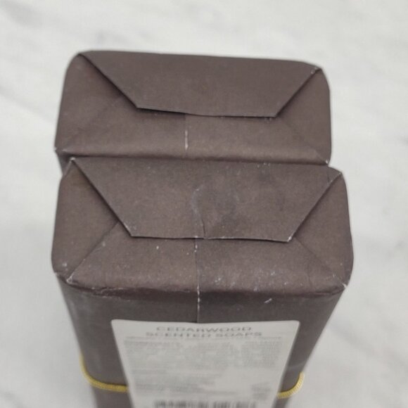 Scented Bar Soap Cedarwood Triple Milled Made In Portugal - 2x 7 oz - Picture 8 of 10